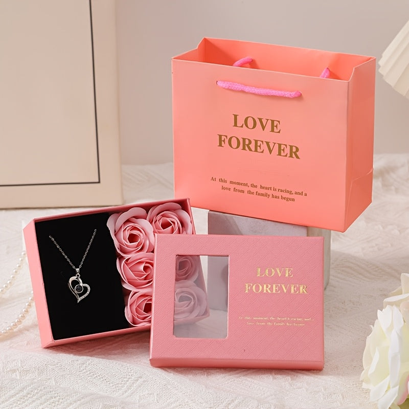 Boîte à Bijoux avec Ornement Floral
